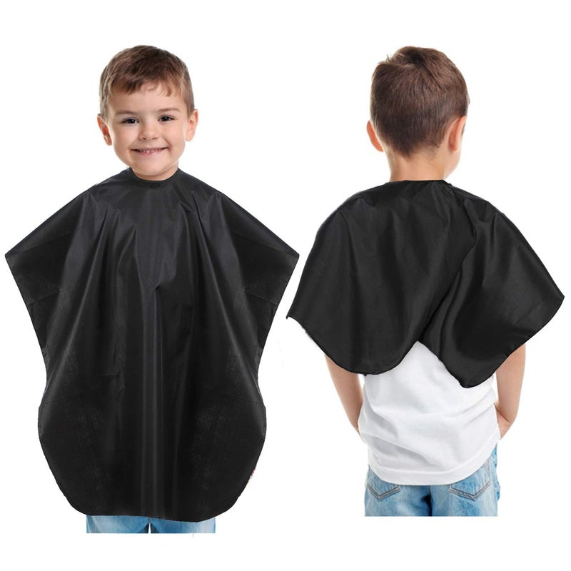 MMBABY Child Hair Cutting Waterproof Cape Barber Kids Hair Styling Cape Professional Home Salon Camps - Image 1
